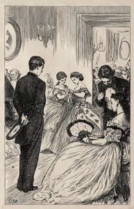 Coelebs auf der Suche nach einem Mulready-Umschlag von George Louis Palmella Busson Du Maurier