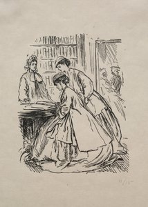 Viel Lärm um nichts, 1866 von George Louis Palmella Busson Du Maurier