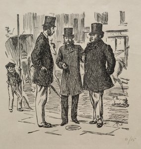 Der kleine Moment vor der Vorstellung, 1865