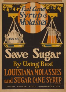 Iss Zuckerrohrsirup und Melasse, spare Zucker durch die Verwendung von bestem Louisiana-Melasse und Zuckerrohrsirup