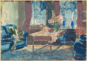Selbstporträt: Innenansicht meiner New Yorker Wohnung von George Luks