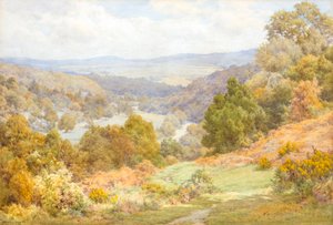 Der Wye unterhalb der Kerne-Brücke