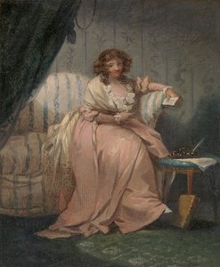 Eine Frau namens Anne, die Frau des Künstlers
