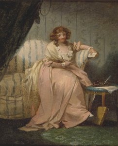 Eine Frau namens Anne, die Frau des Künstlers von George Morland