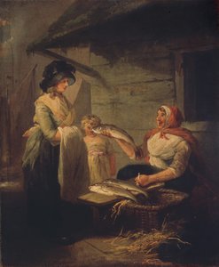 Fischverkäuferin, Ende der 1780er Jahre