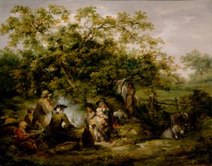 Zigeunerlager von George Morland