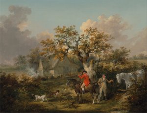 Rebhuhnjagd von George Morland