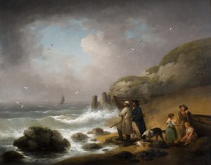 Seevögel schießen, 1795