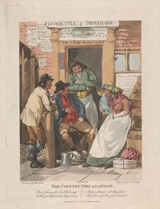 Das Landmädchen in London von George Morland