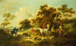 Der Tod des Fuchses von George Morland