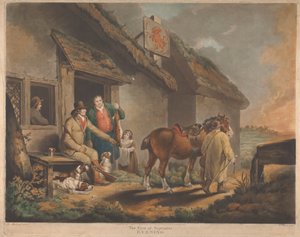 Der erste September - Abend von George Morland