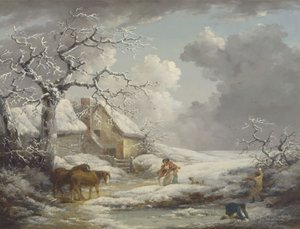 Winterlandschaft von George Morland