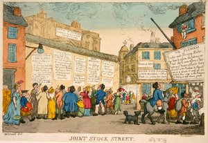 Joint Stock Street von George Moutard Woodward