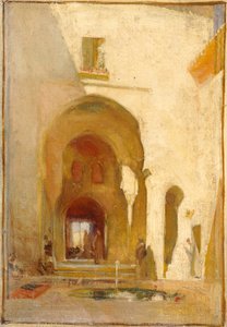 Ein Torbogen in der Alhambra