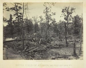 Schlachtfeld von Atlanta, GA Nr. 1, 22. Juli 1864