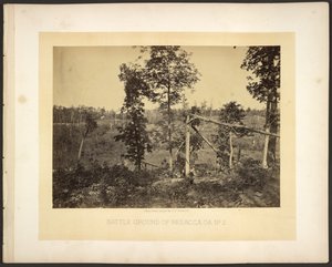 Schlachtfeld von Resacca, Ga. Nr. 2 von George N. Barnard
