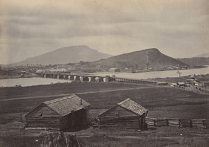 Chattanooga von Norden, 1860er von George N. Barnard