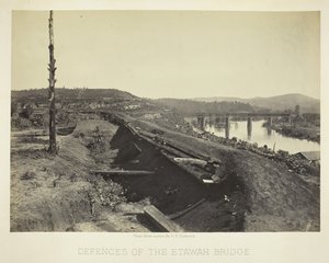 Verteidigungen der Etawah-Brücke, 1866