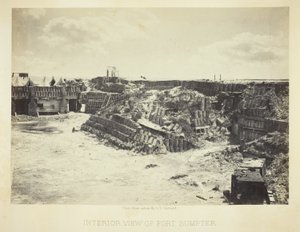 Innenansicht von Fort Sumpter