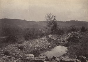 Mission Ridge von Orchard Knob, 1860er Jahre von George N. Barnard