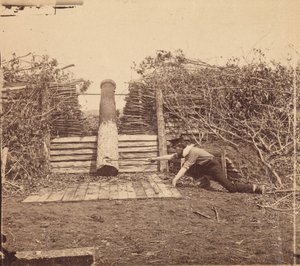 Quaker Gun, Centreville, Virginia, März 1862