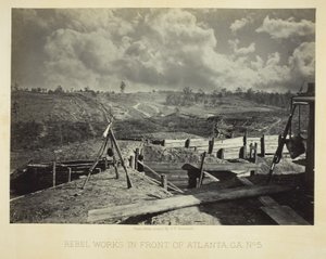 Rebellenwerke vor Atlanta, GA, Nr. 5
