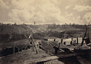 Rebellenwerke vor Atlanta, Ga. Nr. 5