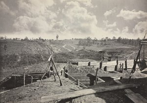 Rebellenwerke vor Atlanta, Georgia, Nr. 5, 1865-1866