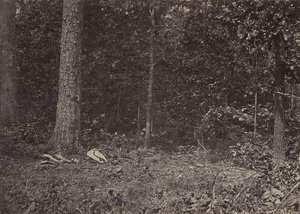 Szene vom Tod von General McPherson, 1864 oder 1866