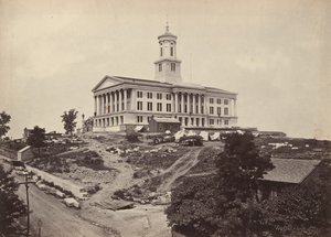 Das Kapitol, Nashville, Tennessee, 1860er Jahre