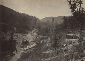 Whiteside-Tal unterhalb der Brücke