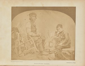 Mittagspause der Holzsägen von George N. Barnard