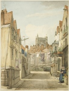 Alderskey Lane von George Orleans Delamotte