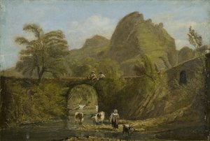 Dynas Rock und Brücke
