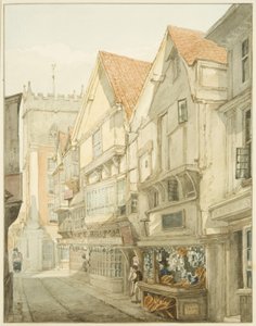 Swan Inn, Mary-le-Port Street von George Orleans Delamotte