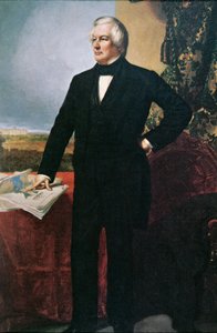 Millard Fillmore (1800-74) von George Peter Alexander (after) Healy