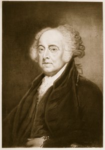 John Adams, 2. Präsident der Vereinigten Staaten von Amerika, veröffentlicht 1901 (Photogravur)