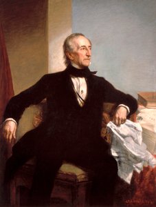 Offizielles Porträt von Präsident John Tyler von George P. A. Healy