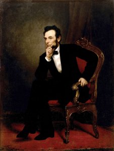 Porträt von Abraham Lincoln