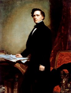 Porträt von Präsident Franklin Pierce