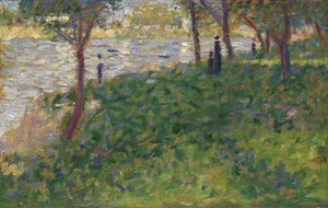 Studie für La Grande Jatte, 1884-1885