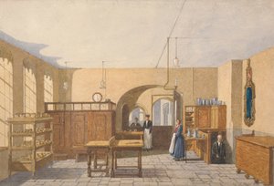 Die Küche eines Oxford Colleges