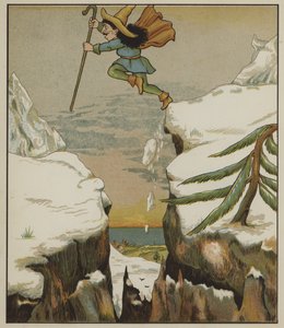 Illustration für Rumpelstilzchen von den Brüdern Grimm
