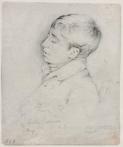 Ein Porträt von Welby Sherman, schlafend in einem Stuhl, 1828