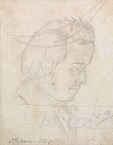 Porträtkopf von Samuel Palmer von George Richmond