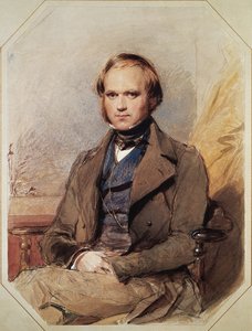 Porträt von Charles Robert Darwin von George Richmond