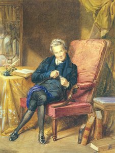 Porträt von William Wilberforce (1759-1833) 1833 von George Richmond