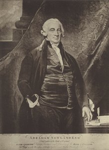Abraham Newland von George Romney