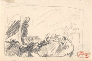Die Lebensalter des Menschen: Geburt des Menschen von George Romney
