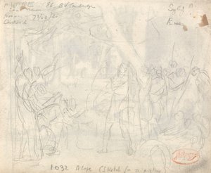 Komposition klassischer Figuren von George Romney